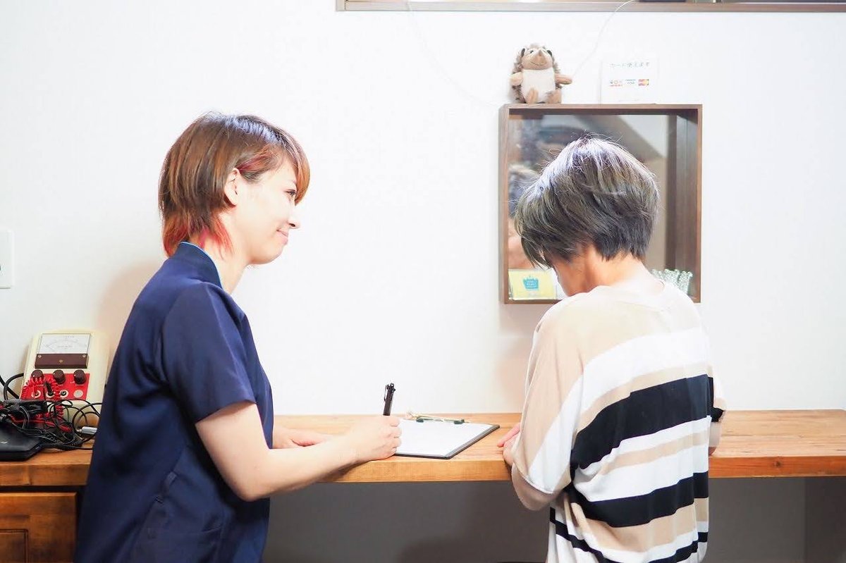 カウンセリング風景・米倉まな